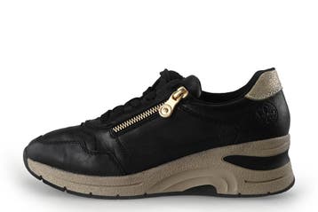 Rieker Sneakers in maat 39 Zwart, Verzenden, Zwart, Rieker, Sneakers of Gympen