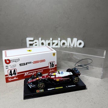 Ferrari - Monza GP - Lewis Hamilton - 2025 - Schaal 1:43, Nieuw