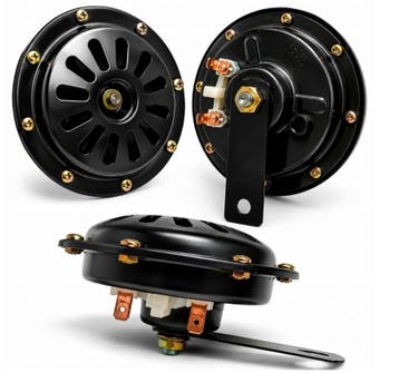 125 Mm Claxon 110 Db -  Hoorn 12 Volt - 400 Hz Toeter - Auto, Ophalen of Verzenden, Nieuw