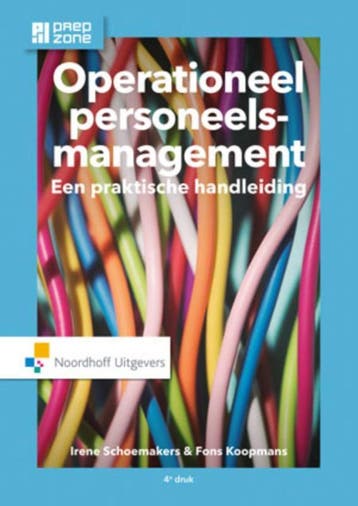 Operationeel personeelsmanagement - Fons Koopmans, Boeken, Studieboeken en Cursussen, Verzenden, Gelezen, Fons Koopmans