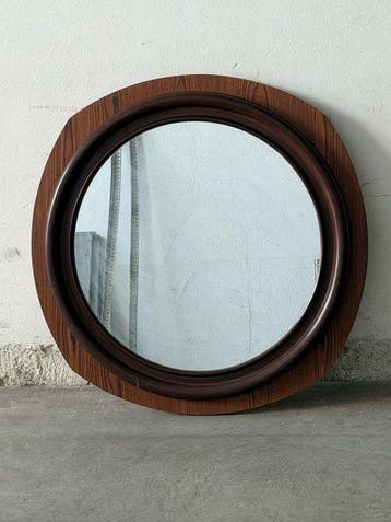 Spiegel - Hout, Plastic, Glas - Zijspiegel