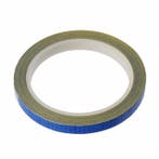 Reflecterende tape - BLAUW - 8 meter - 8mm, Ophalen of Verzenden