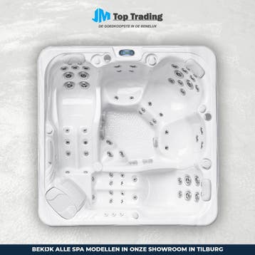 Spa Malibu | 5 persoons | Jacuzzi | 220 x 220 x 93 cm, Ophalen, Nieuw, Vast