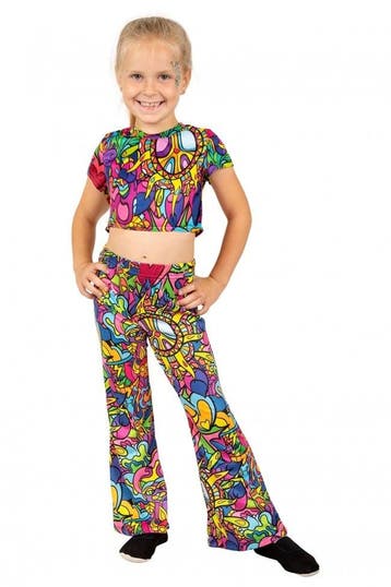 Flared Broek Colorful Dream Kind, Kleding | Dames, Carnavalskleding en Feestkleding, Ophalen of Verzenden, Nieuw
