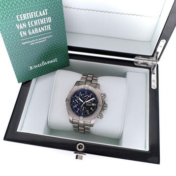 Breitling Avenger Titanium Chronograph E13360; Automatisc..., Overige merken, Overige materialen, Overige materialen, Ophalen of Verzenden
