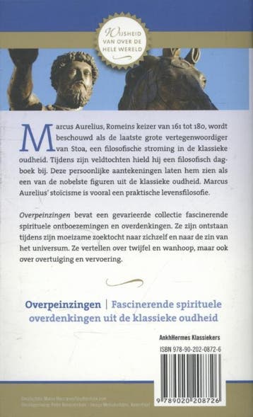Overpeinzingen / AnkhHermes Klassiekers 9789020208726, Boeken, Verzenden, Gelezen, Marcus Aurelius