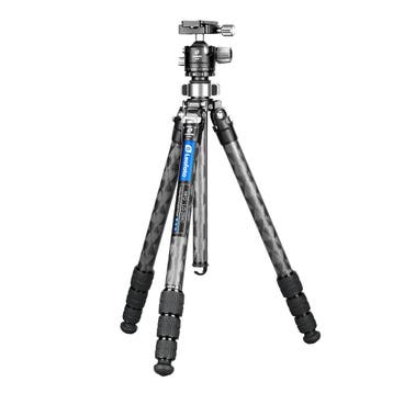 Leofoto Mr Q-serie LQ-324C+LH-40 - OUTLET, Audio, Tv en Foto, Fotografie | Statieven en Balhoofden, Zo goed als nieuw, 150 tot 175 cm