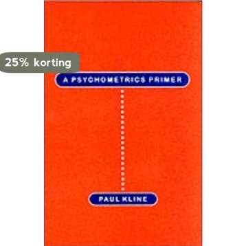 Psychometrics Primer - Paul Kline 9781853434891, Boeken, Verzenden, Gelezen, Paul Kline