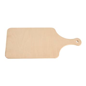 Pizzaschep Berkenhout Rechthoek 35x18cm, Verzenden, Nieuw