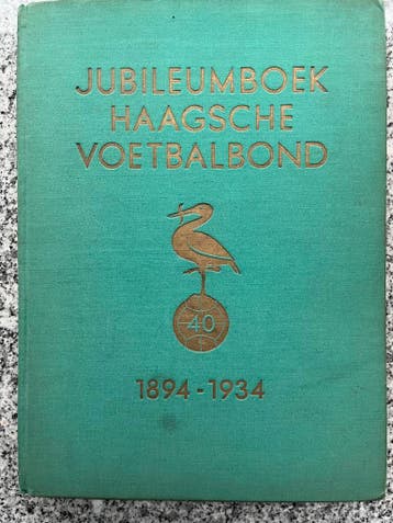 Jubileumboek Haagsche Voetbalbond 1894 – 1934, Ir. A. van Emmenes, Verzenden, 20e eeuw of later, Gelezen