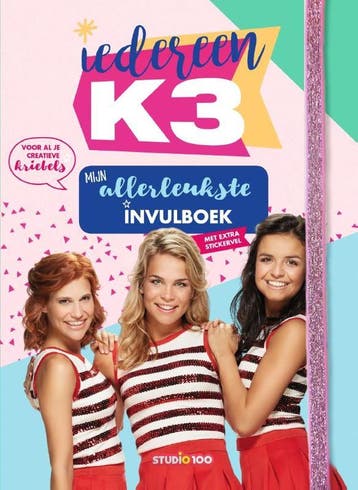 Iedereen K3 : Mijn allerleukste invulboek - Gert Verhulst, Verzenden, Zo goed als nieuw, Gert Verhulst