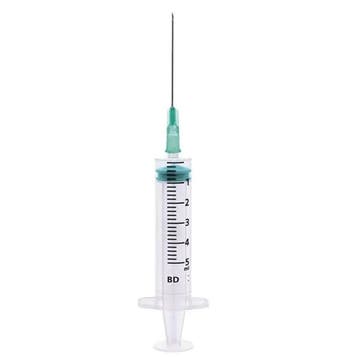 Spuit Naald BD Emerald 5ml 0,8 x 40 mm 21G 100 stuks, Verzenden, Nieuw
