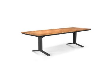 Suns Stockholm eettafel antraciet 220 x 100 cm |, Ophalen of Verzenden, Nieuw