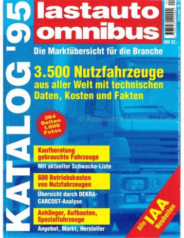 1995 LASTAUTO OMNIBUS JAARBOEK 24 DUITS, Nieuw, Author
