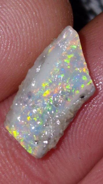 Mintabie Gem Opal Stone Ruw- 1 g - (1), Verzamelen