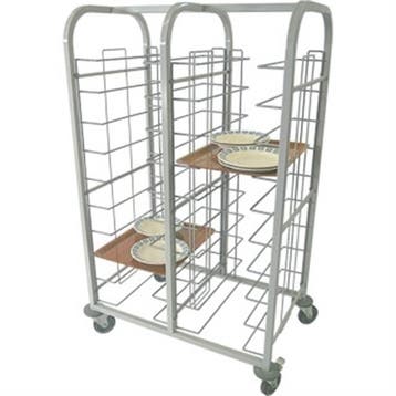 Dienbladenwagen Dubbel | Staal | 150(h)x110(b)x41(d)cm, Verzenden, Nieuw in verpakking