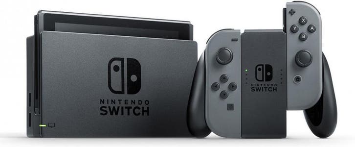 Nintendo Switch (2019 upgrade) - Grey (Nintendo Switch), Spelcomputers en Games, Spelcomputers | Nintendo Switch, Gebruikt, Verzenden