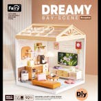 Dreamy mini house Woonkamer Livingroom met ledlamp DIY Mo..., Verzenden, Nieuw