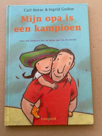 Mijn Opa is een Kampioen - Prentenboek - in nieuwstaat, Verzenden, Zo goed als nieuw, Fictie algemeen, 4 jaar