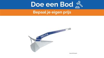 Bieden: Lewmar Delta 32KG | 70 lbs Galvanized Plow Anchor -, Watersport en Boten, Ophalen of Verzenden, Nieuw
