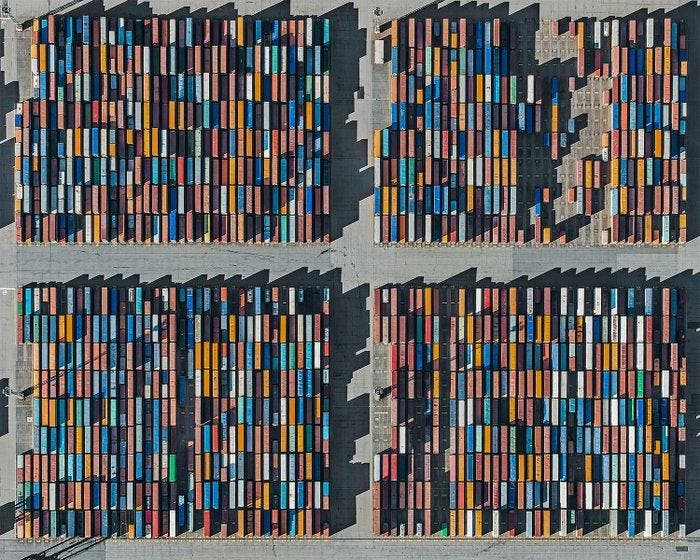 Bernhard Lang - AV_Harbour_001, Antiek en Kunst, Kunst | Designobjecten