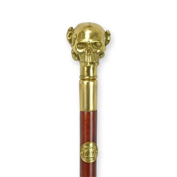 A BRONZE-HANDLED WALKING STICK (Beeldjes - Decoratie), Verzenden, Nieuw