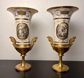 Vaas (2) - Porselein