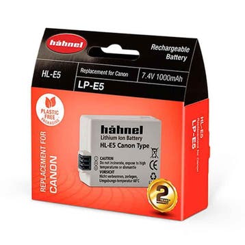 Hähnell HL-E5 Canon met garantie, Ophalen of Verzenden, Gebruikt