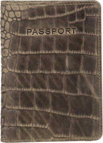 BURKELY Croco Cody Passportcover Paspoorthoes, Verzenden, Nieuw