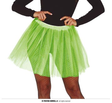 Groene tutu, Verzenden, Nieuw, Feestartikel