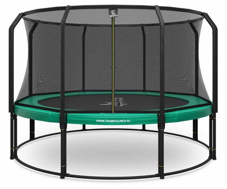 Magic Circle Pro Trampoline 427-430 cm Groen met, Kinderen en Baby's, Speelgoed | Buiten | Trampolines, Nieuw, Ophalen of Verzenden
