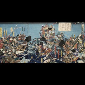 Ochiai Yoshiiku /  (1833–1904) De Grote Slag bij
