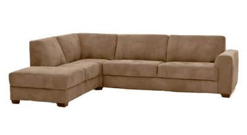 Hoekbank Voorburg - hoekbanken - Beige, Nieuw, Stof