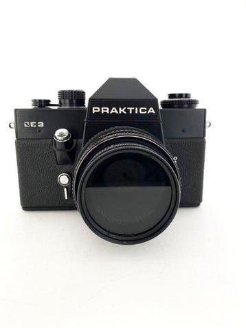Praktica EE3 + electric 1,8/50mm | Analoge camera, Nieuw