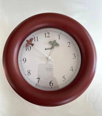 Wandklok - Kitchen clock - Design Michael Graves - Plastic -