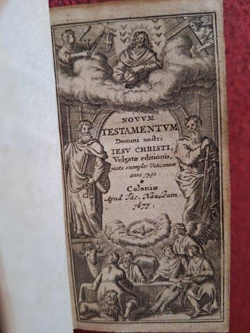 Novum Testamentum - 1677