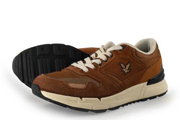 Lyle &amp; scott Sneakers in maat 44 Cognac, Lyle &amp; scott, Overige kleuren, Verzenden, Sneakers of Gympen