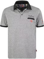 Geographical Norway Denim Polo Shirt Zwart Kola, Verzenden, Nieuw, Zwart