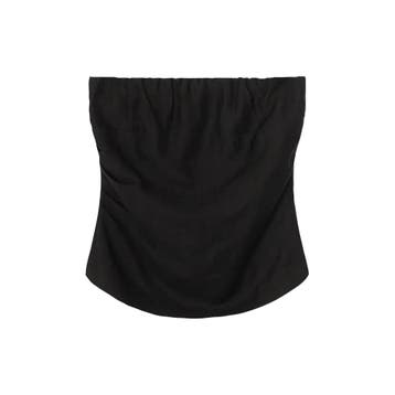Graumann • zwarte linnen top Kate • XS, Graumann, Verzenden, Zwart, Nieuw