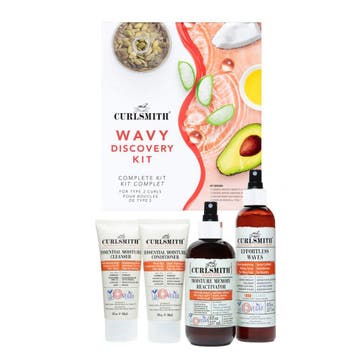 Curlsmith Wavy Discovery Kit, Sieraden, Tassen en Uiterlijk, Uiterlijk | Haarverzorging, Ophalen of Verzenden, Nieuw, Shampoo of Conditioner