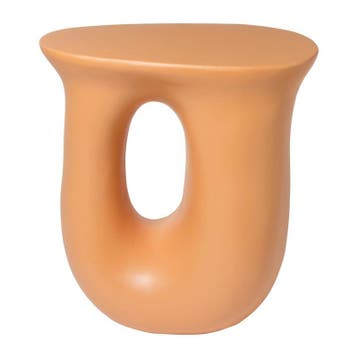Bijzettafel pop-art eye - peach - 45x41x31 cm, Verzenden, Nieuw