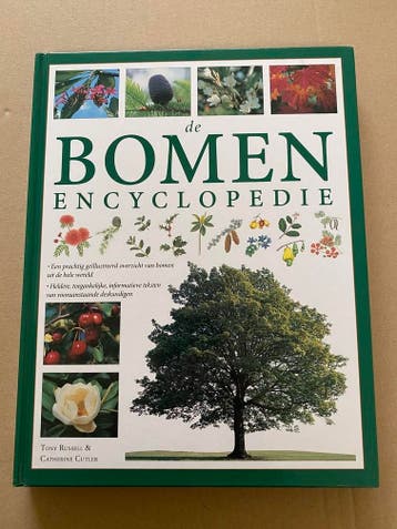 De Bomen-Encyclopedie - ca. 600 soorten - 256 blz., Boeken, Natuur, Verzenden, Zo goed als nieuw, Bloemen, Planten en Bomen