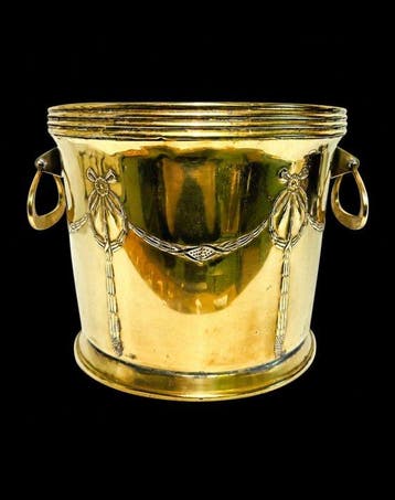 Bloempot - Messing - Louis XVI-stijl