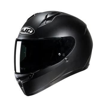 Hjc C10 Flat Zwart Semi Flat Zwart Integraalhelm, Nieuw met kaartje, HJC, Heren, Verzenden