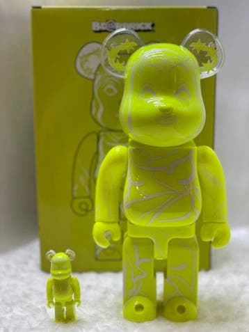 Medicom toy - BE@RBRICK 400% & 100% MSGM WF Fashion