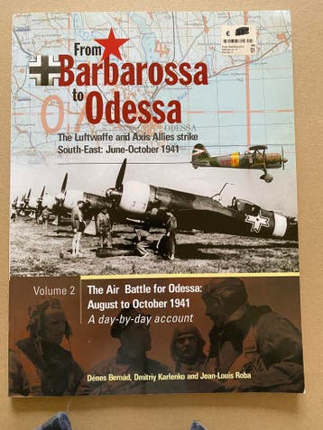 De Luchtoorlog om Odessa -Augustus-Oktober 1941 - ENGELS, Ophalen of Verzenden, Luchtmacht, Boek of Tijdschrift