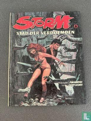 Storm [Lawrence e.a.] - Stad der verdoemden - 1982, Boeken, Stripboeken, Eén stripboek, Verzenden, Zo goed als nieuw, Cosnell, Kelvin.