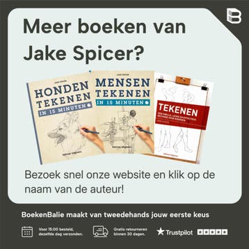 Katten tekenen in 15 minuten - Jake Spicer 9789048310364, Verzenden, Zo goed als nieuw, Jake Spicer