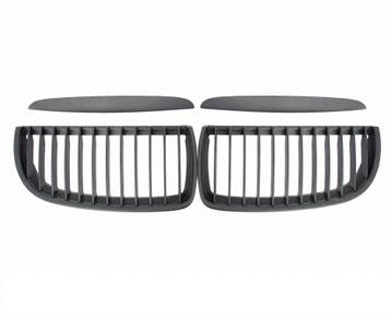 Grill Nieren BMW E90 05-08 Mat Zwart, Ophalen of Verzenden, Nieuw
