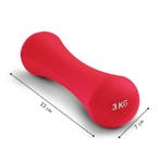 Dumbells 6kg | Donkerroze Neopreen | Nieuw | Scherpe Prijs, Overige materialen, Overige typen, Ophalen of Verzenden, Armen